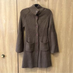 Wet Seal Brown Cardigan Sweater